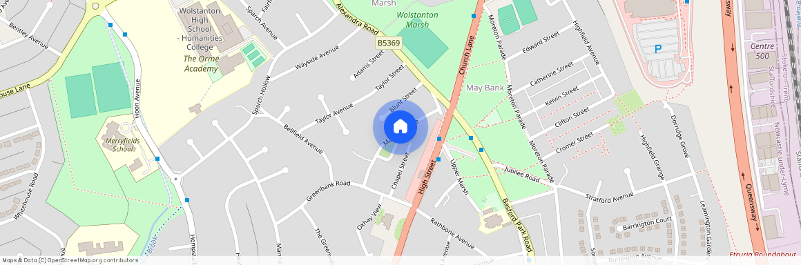 Mayfield Place, Newcastle, ST5