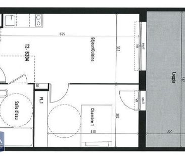 Location Appartement 2 pièces 39m² ST JEAN DE VEDAS 34430 - Photo 2