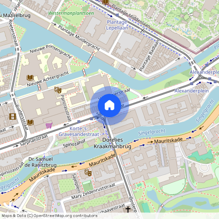 Weesperbuurt/Plantage, 1018 GB, Sarphatistraat, Amsterdam