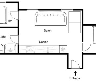 Piso de alquiler en N/a, Goya - Photo 4