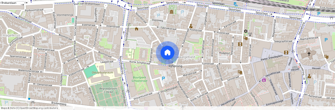 Binnenstad West, 5038 EH, Tilburg