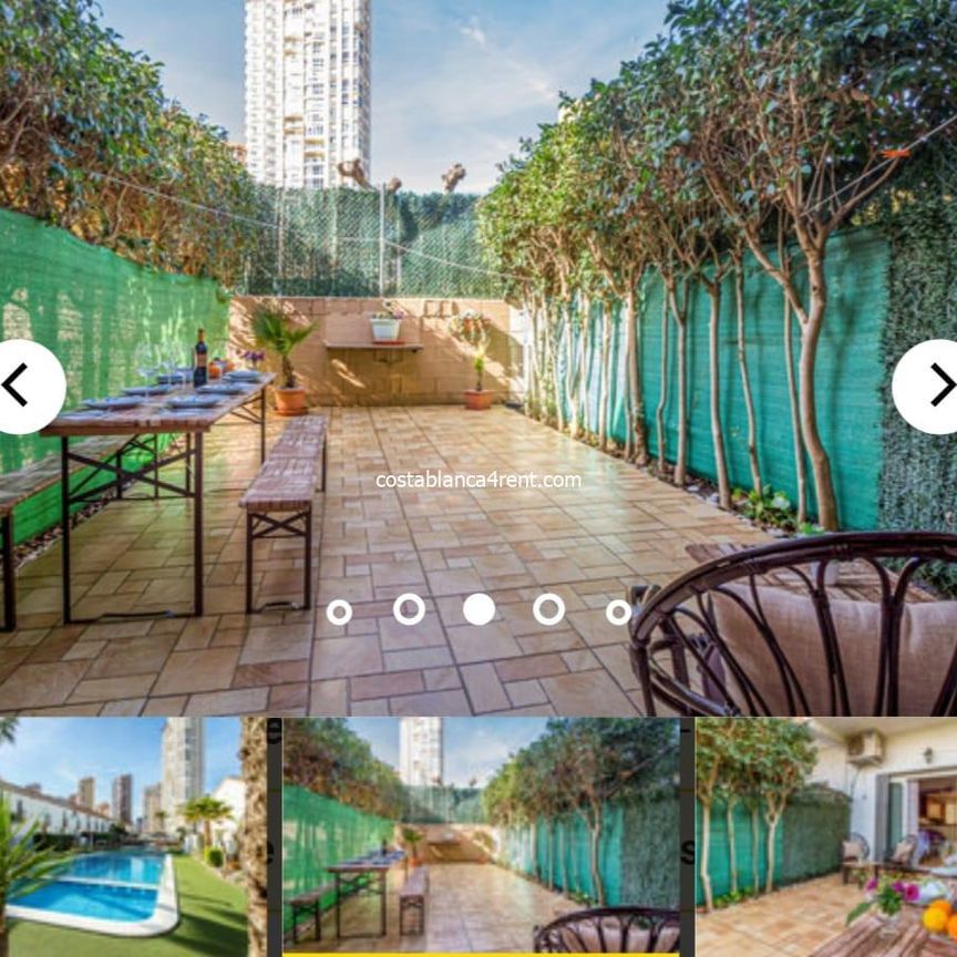 Bungalow Benidorm Winter holiday let - Photo 1