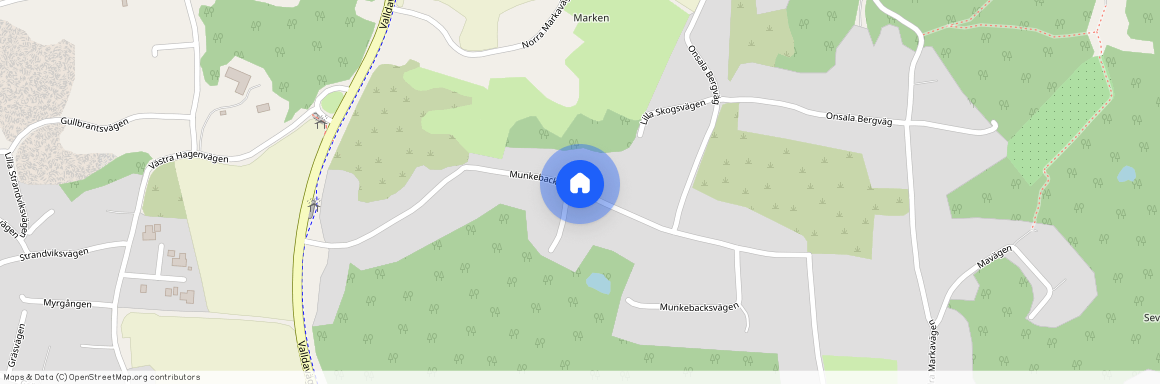 Munkebacksvägen, Onsala