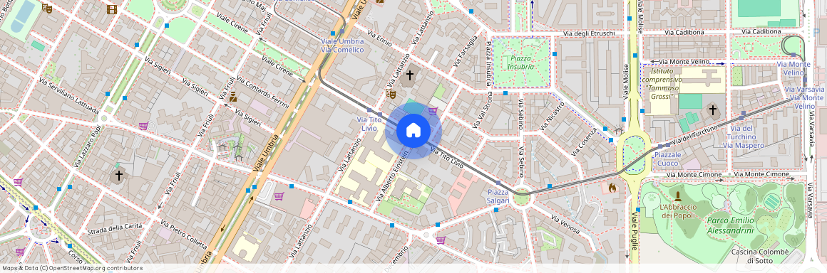 Via Tito Livio, Milan, Lombardy 20137