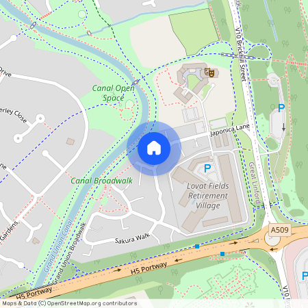 Sakura Walk, Willen Park, Milton Keynes, MK15