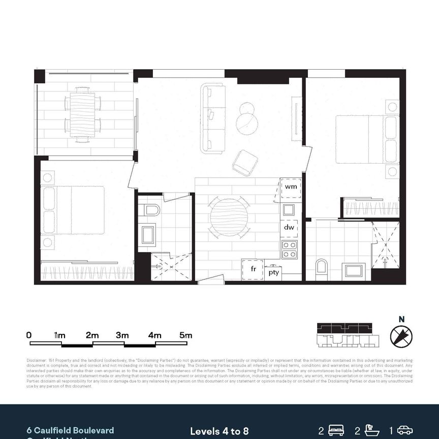 2 Bedroom - Unfurnished - Photo 1