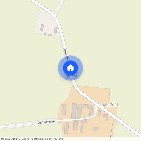 Louisefredsvägen, Nyhamnsläge