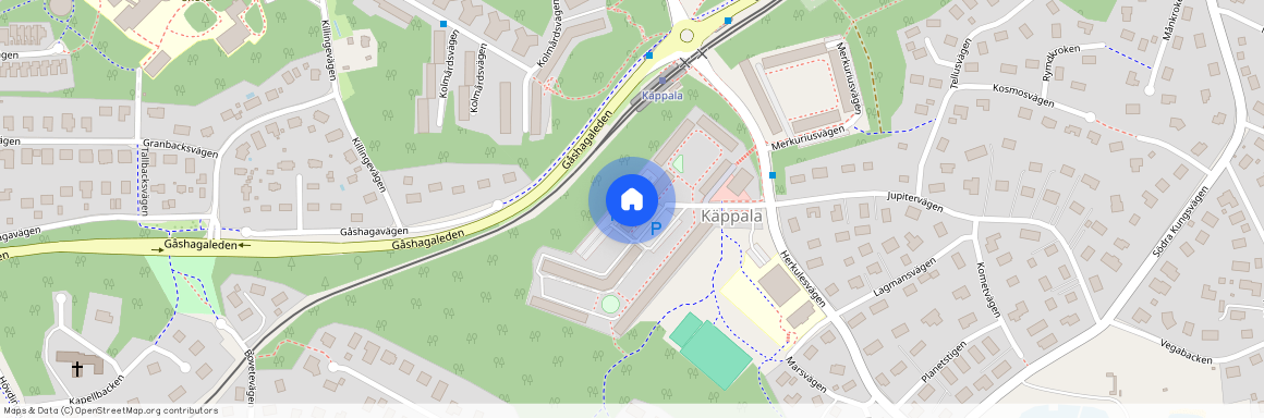 Jupitervägen 54, Käppala