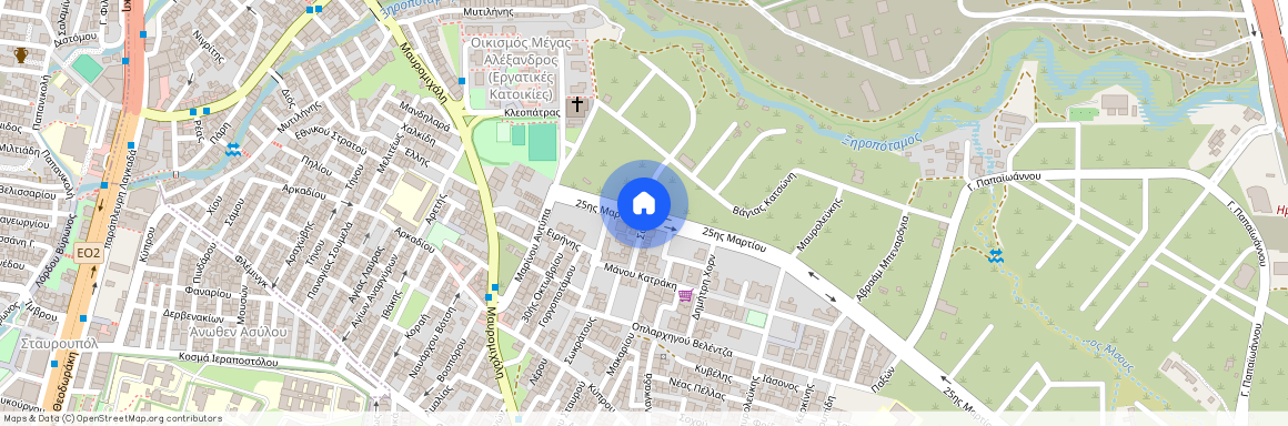 25ης Μαρτίου, 565 33 Πολίχνη, Μεγάλος Αλέξανδρος - Εργατικές Κατοικίες (Πολίχνη)