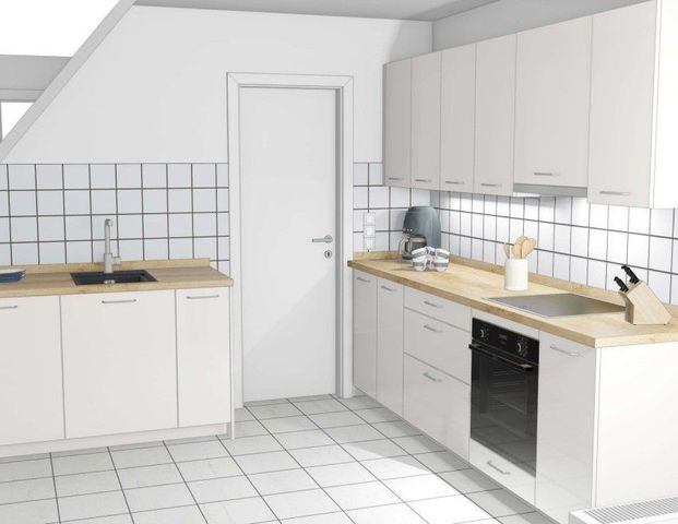 Renovierte, gemütliche 3-Zimmer-Wohnung mit EBK im Zentrum von Billerbeck - Foto 1