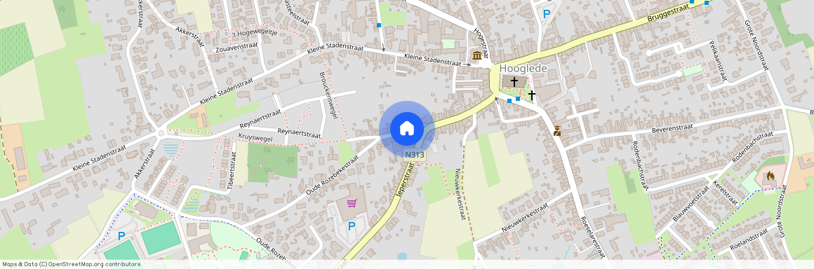 Oude Rozebekestraat 1 - - 8830 Hooglede