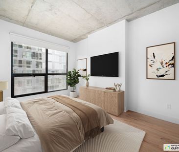 3 1/2 - Myriade - 1445 Clark, Ville-Marie (Centre-Ville et Vieux-Mo... - Photo 2
