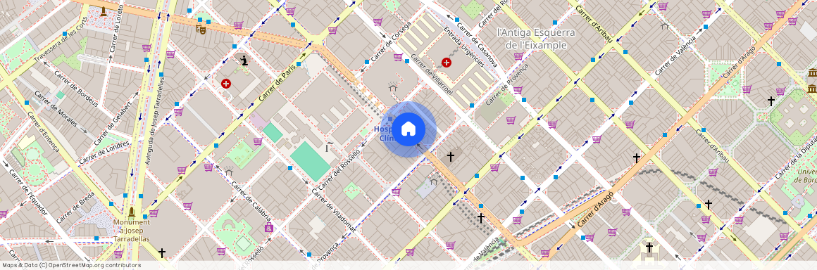 Carrer del Comte dUrgell, Barcelona, Catalonia 08036