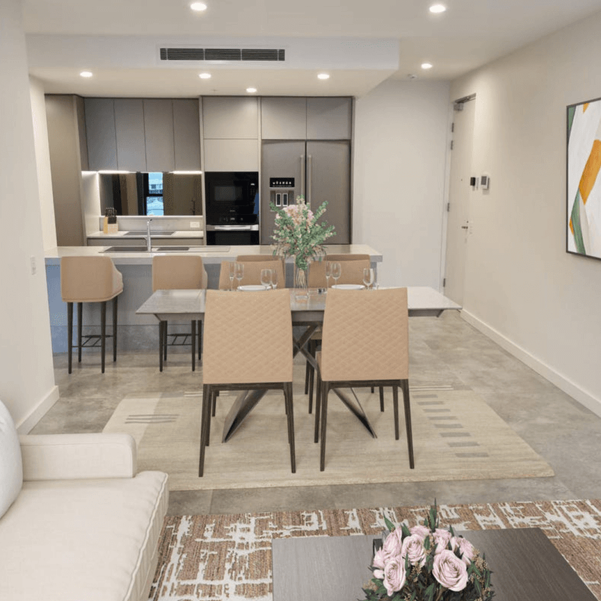 Absolute Waterfront Living | Luxury 2 Bed + 2 Car | Lasail Newport - Photo 1