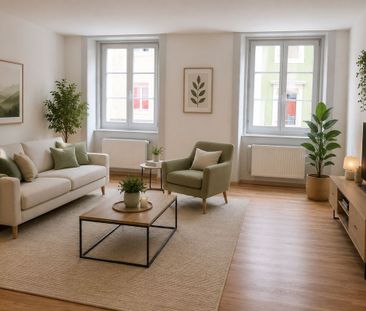 Appartement lumineux de 3 pièces au centre du village - Photo 1