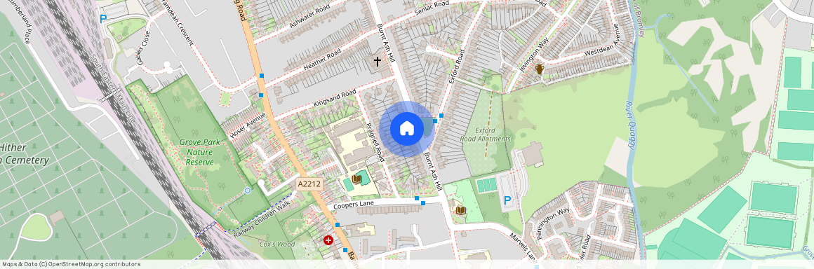 Burnt Ash Hill, Lee, London, SE12