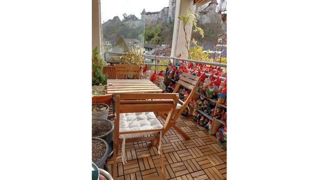 1 Zimmer-Wohnung in Thun (BE), möbliert, auf Zeit - Foto 1