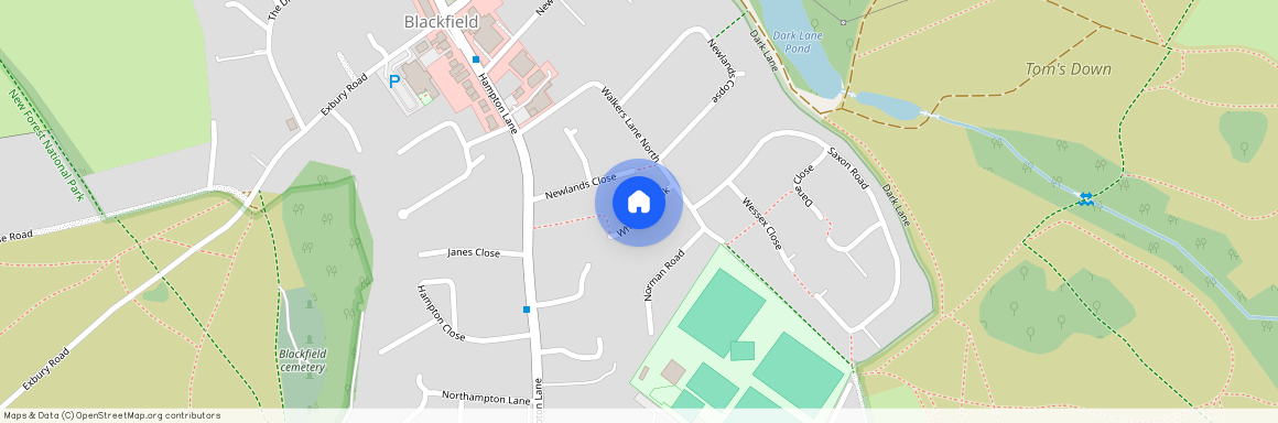 Wheelers Walk, Blackfield SO45