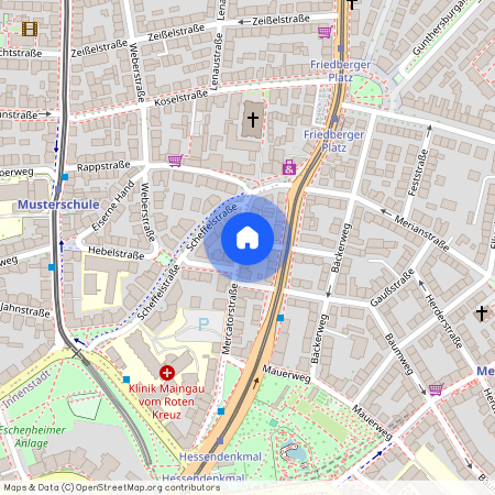 Rotteckstraße 13, 60316 Frankfurt am Main - Nordend