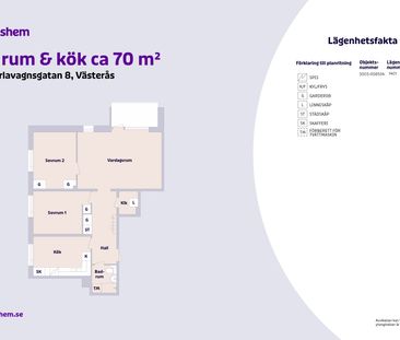 Karlavagnsgatan 8, Västerås - Foto 1