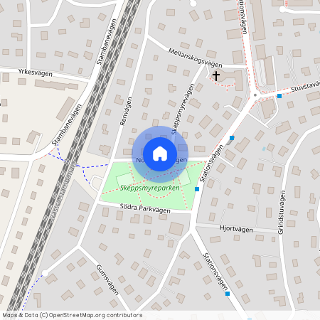 Norra Parkvägen, Huddinge