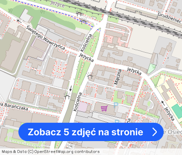 JEŻYCE, Kościelna, mała kawalerka, umeblowana - Zdjęcie 1
