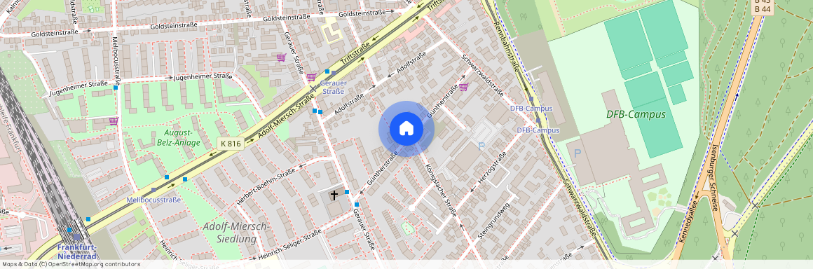 Güntherstr . 28, 60528 Süd - Niederrad