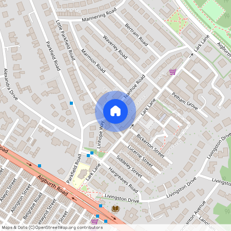 Ivanhoe Road, Liverpool, Merseyside, L17