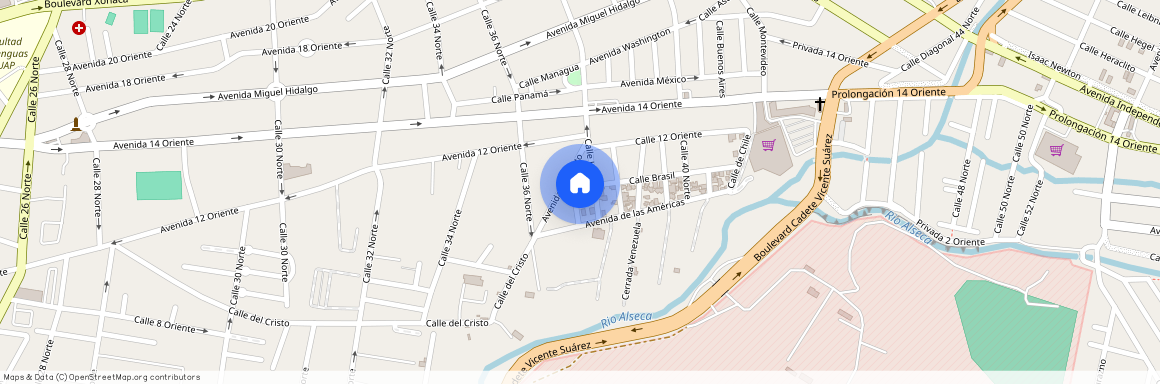 Renta de departamento C. de Brasil 3403, América Sur, 72340 Heroica Puebla de Zaragoza, Pue. #3403, Colonia América Sur, C.P. 72340