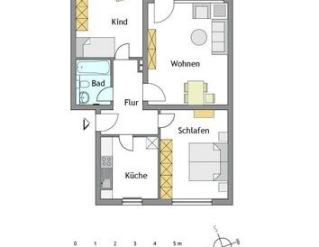 Modernisierte und gut aufgeteilte 3-Zimmer-Wohnung in Mülheim-Speldorf - Photo 1