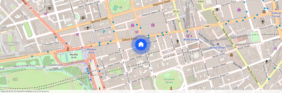 North Audley Street, London, W1K