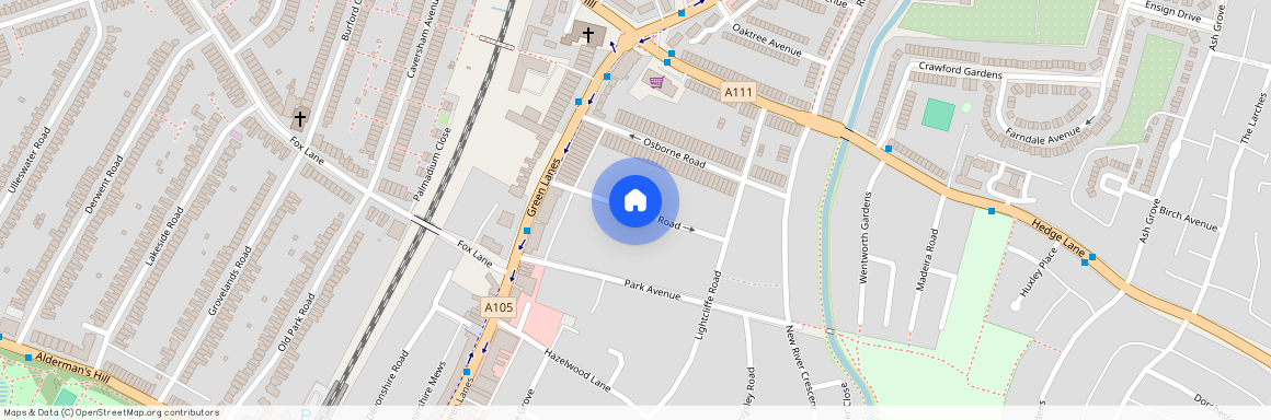 Windsor Road, Palmers Green, London. N13