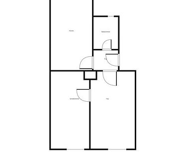 2 Zimmer Wohnung im 3. Obergeschoß die etwas Zuwendung benötigt - Foto 3