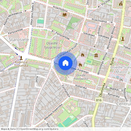 ul. Tysiąclecia PP, Włodawa, włodawski, lubelskie