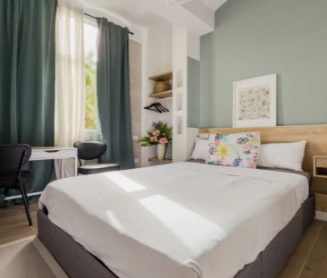 Double bed in Room in a shared 3-bedroom apartment for rent in el C... - Photo 5
