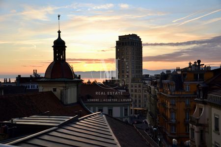 2.5 rooms in the heart of Lausanne - Lake view & roof terrace - Foto 3