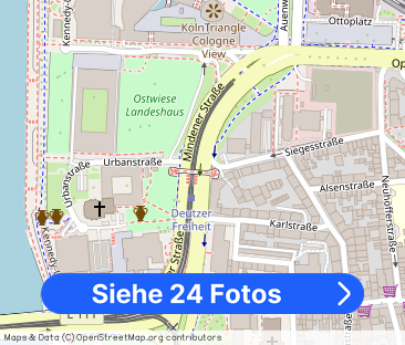 CITYHOUSE: Penthouse - Kölns schönster Blick auf den Dom! 90 m² Ter... - Foto 1