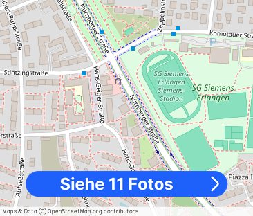 Mietwohnung in Erlangen - Hochwertige 1-Zimmer-Wohnung mit Einbauküche - Foto 1