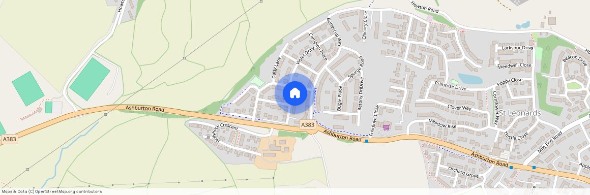 Dandelion Place, Newton Abbot