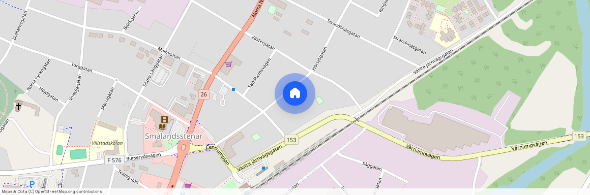 Hörsjögatan 12, SMÅLANDSSTENAR, Smålandsstenar, Jönköping, Gislaved, Hörsjögatan 12