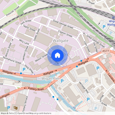 Wallgate Apartments, Miry Lane, Wigan, Greater Manchester, WN3
