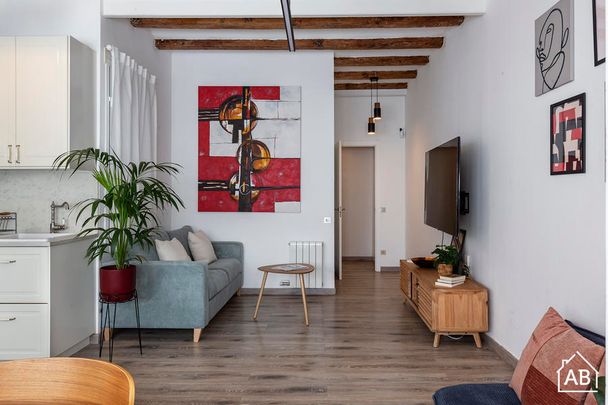 Charming 3-Bedroom Apartment in Poble Sec - Foto 1