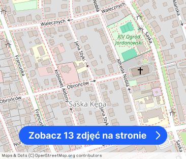 Dwupoziomowy apartament w sercu Saskiej Kępy - Zdjęcie 1