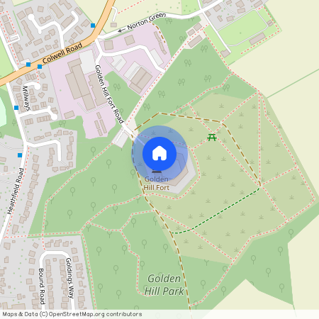 Golden Hill Fort, Freshwater