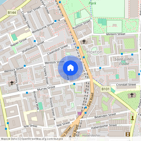 New North Road, New North Road, N1