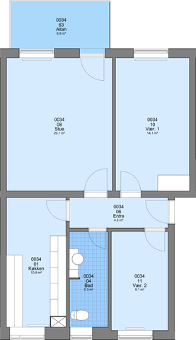 Refsvej, 37, 1. tv, Thisted, 7700 - Photo 2