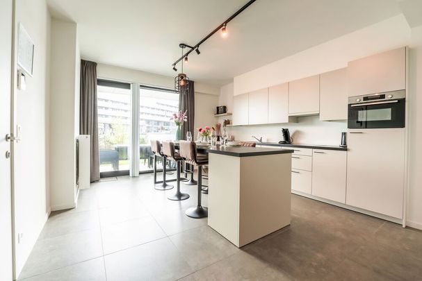 Prachtig, gemeubeld appartement met zonnige tuin te Blankenberge - Foto 1