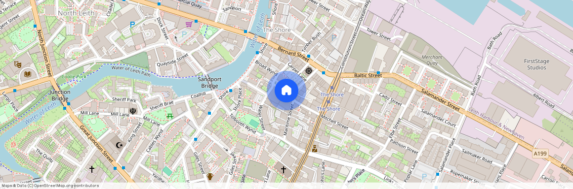 Maritime Lane, The Shore, Leith