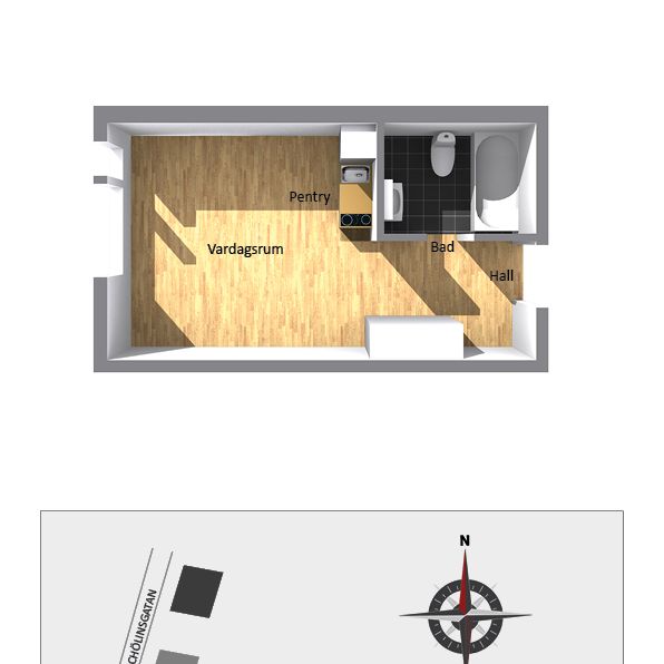 Schölinsgatan 2 - Foto 2