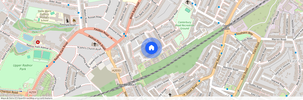 Brambledown, Folkestone, Kent, CT19